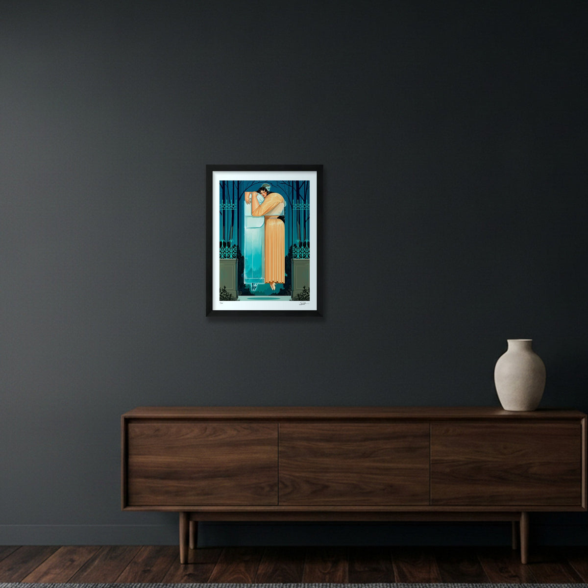 THE LAST DANCE — 30×40cm, 12×16" Black Frame