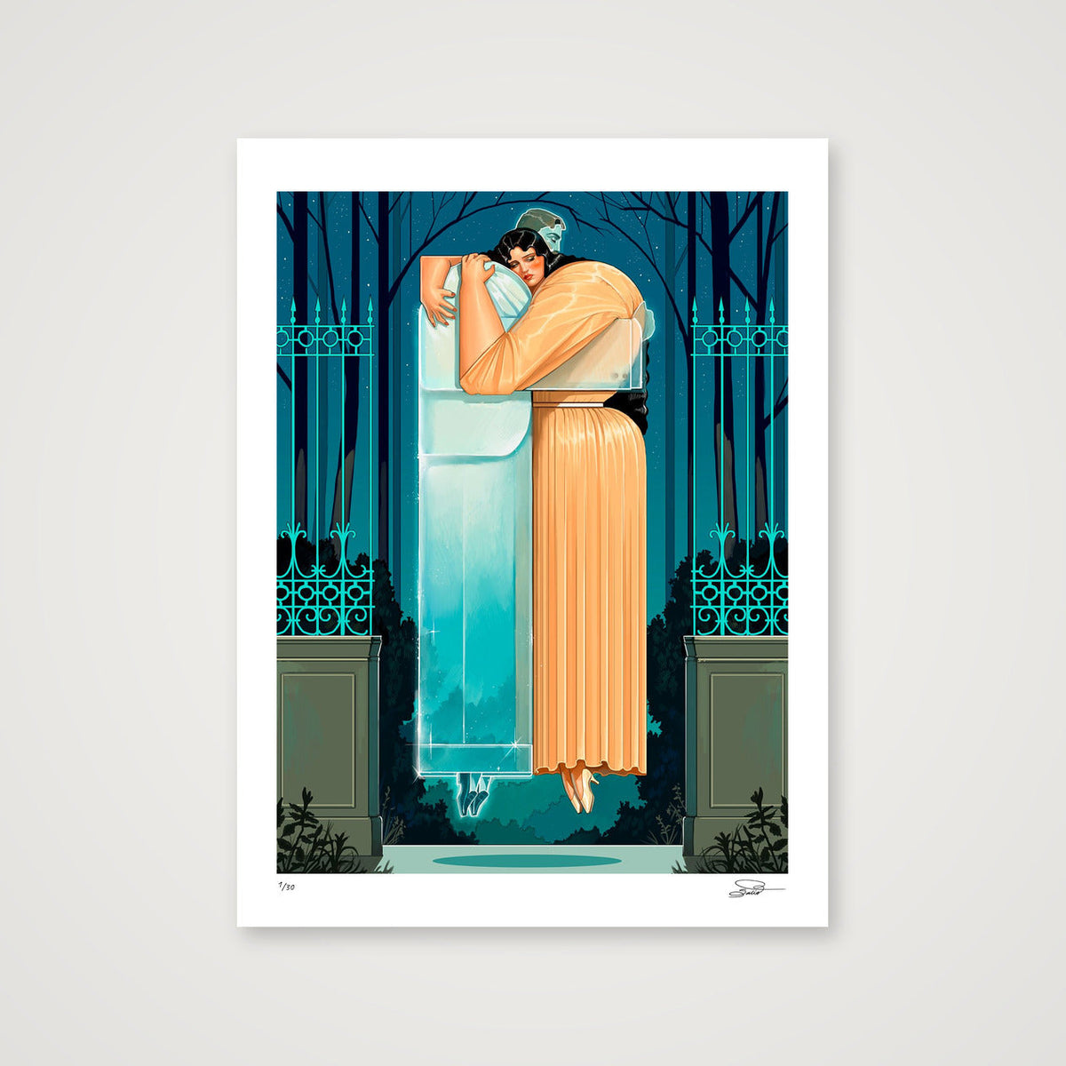 THE LAST DANCE — 30×40cm, 12×16" Print only