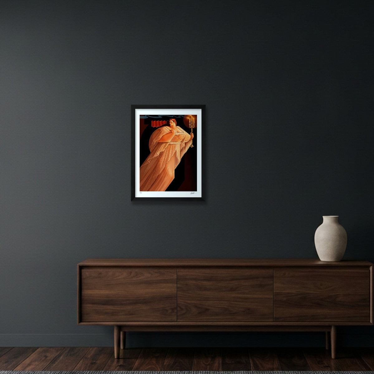 THE NIGHTMARE — 30×40cm, 12×16" Black Frame