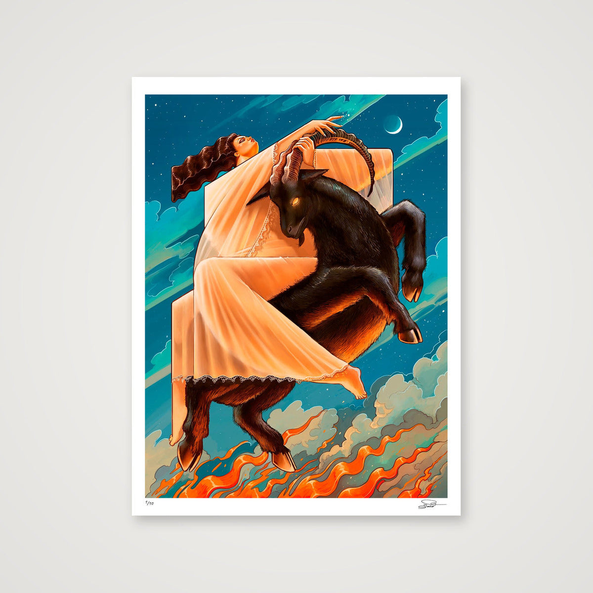 ME & THE DEVIL — 60×80cm, 24×31" Print only