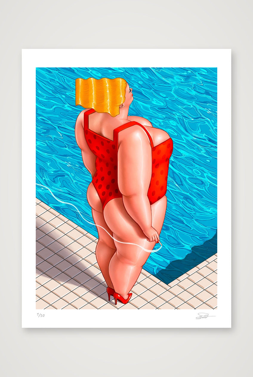 DEAR MIAMI — 18×24cm, 7×9" Print only