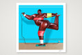ISLAND LIFE — 30×30cm, 12×12" Print only