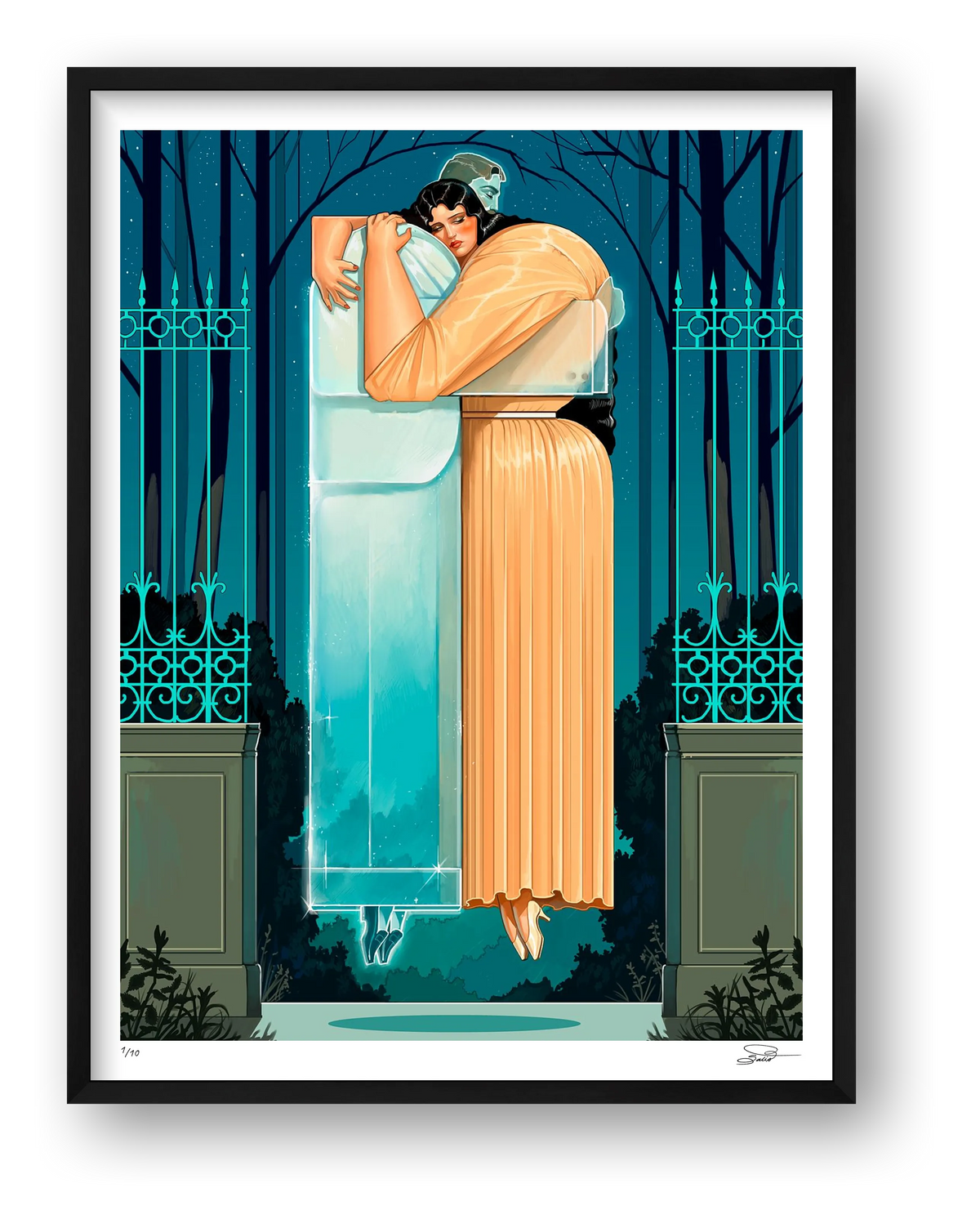 THE LAST DANCE — framed