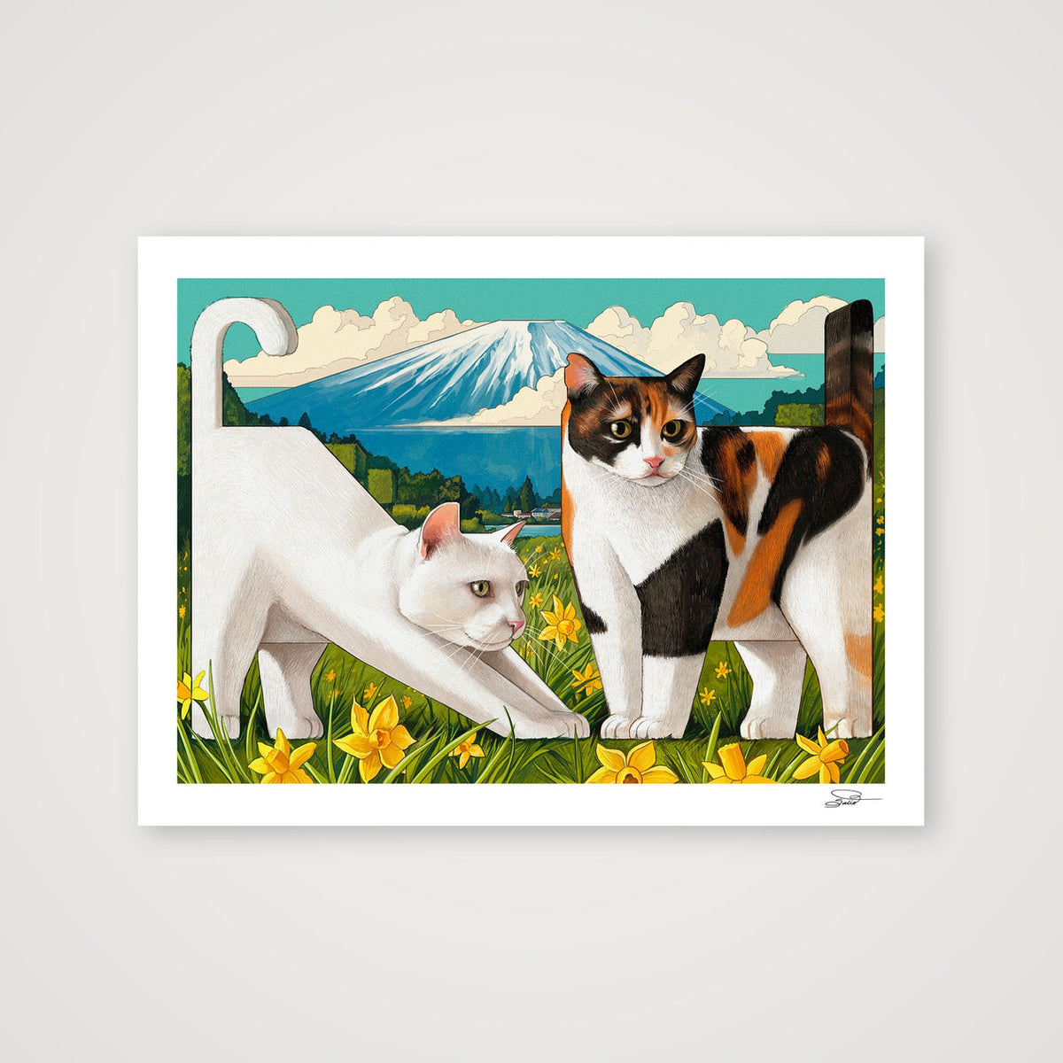 FUR REAL! — 40×30cm, 16×12" Print only