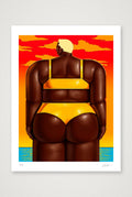 THE BEACH — 18×24cm, 7×9" Print only