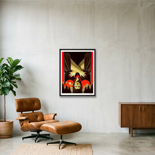 EMOTION IN MOTION — 60×80cm, 24×31" Black Frame