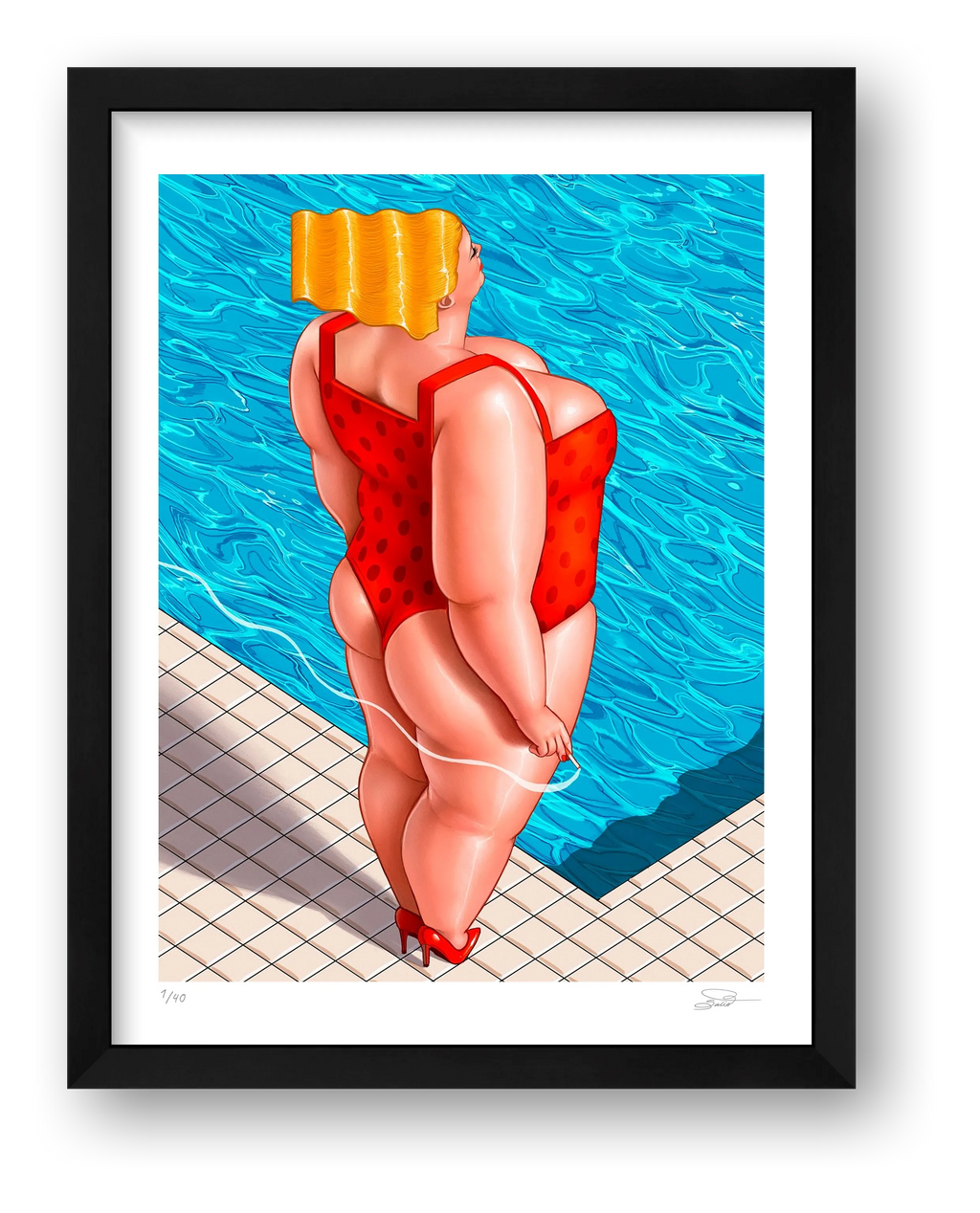 DEAR MIAMI — framed